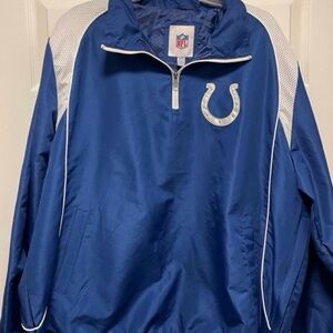 NFL Colts Blue Quarter-Zip Jacket
